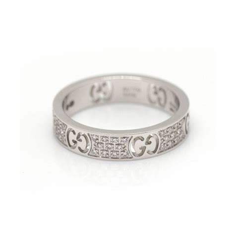 anillo gucci oro blanco|Anillos de diseño .